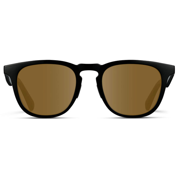 Wyndham | Prescription Sunglasses - Black / Amber Lens