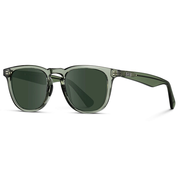 Wyndham | Prescription Sunglasses - Crystal Agave Green / G15 Lens