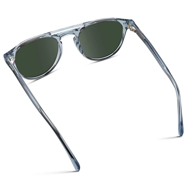 Easton | Prescription Sunglasses - Denim Blue / G15 Lens