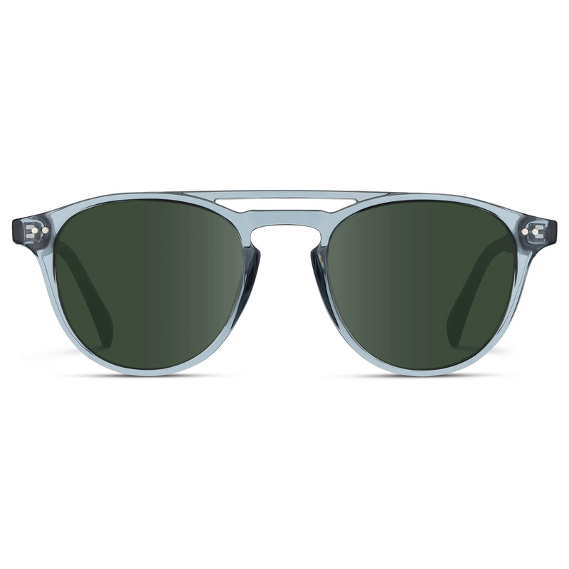 Easton | Prescription Sunglasses - Denim Blue / G15 Lens