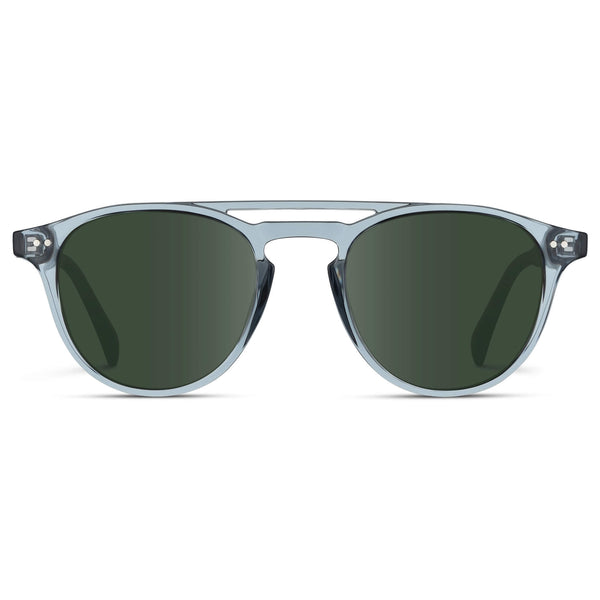 Easton | Prescription Sunglasses - Denim Blue / G15 Lens