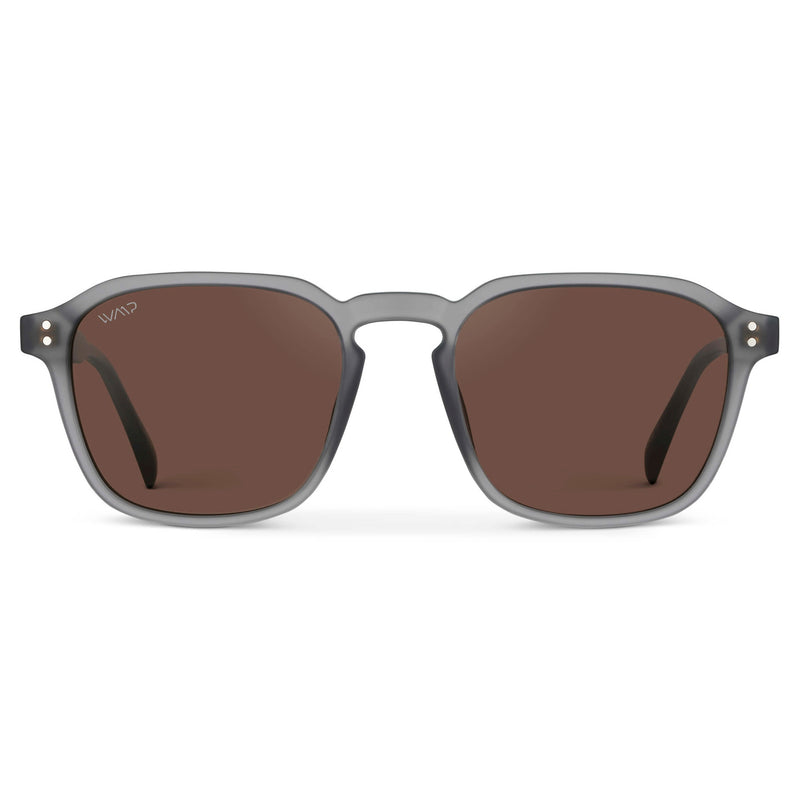 Francis | Polarized - Moonrock Grey / Brown Lens