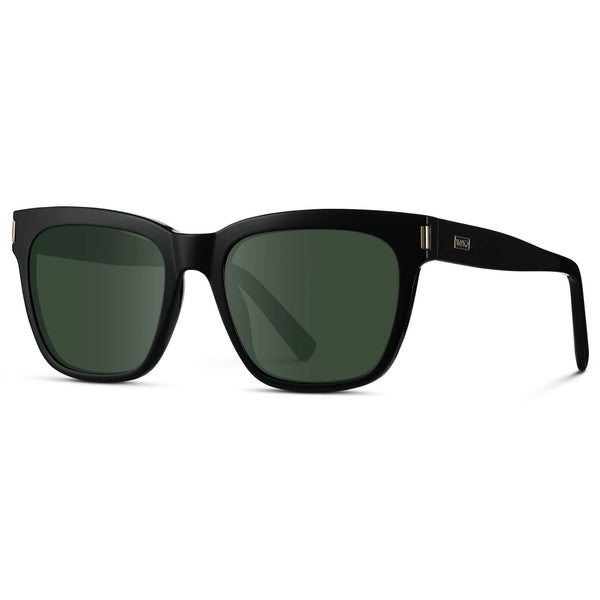 Dakota | Prescription Sunglasses - Black / G15 Lens