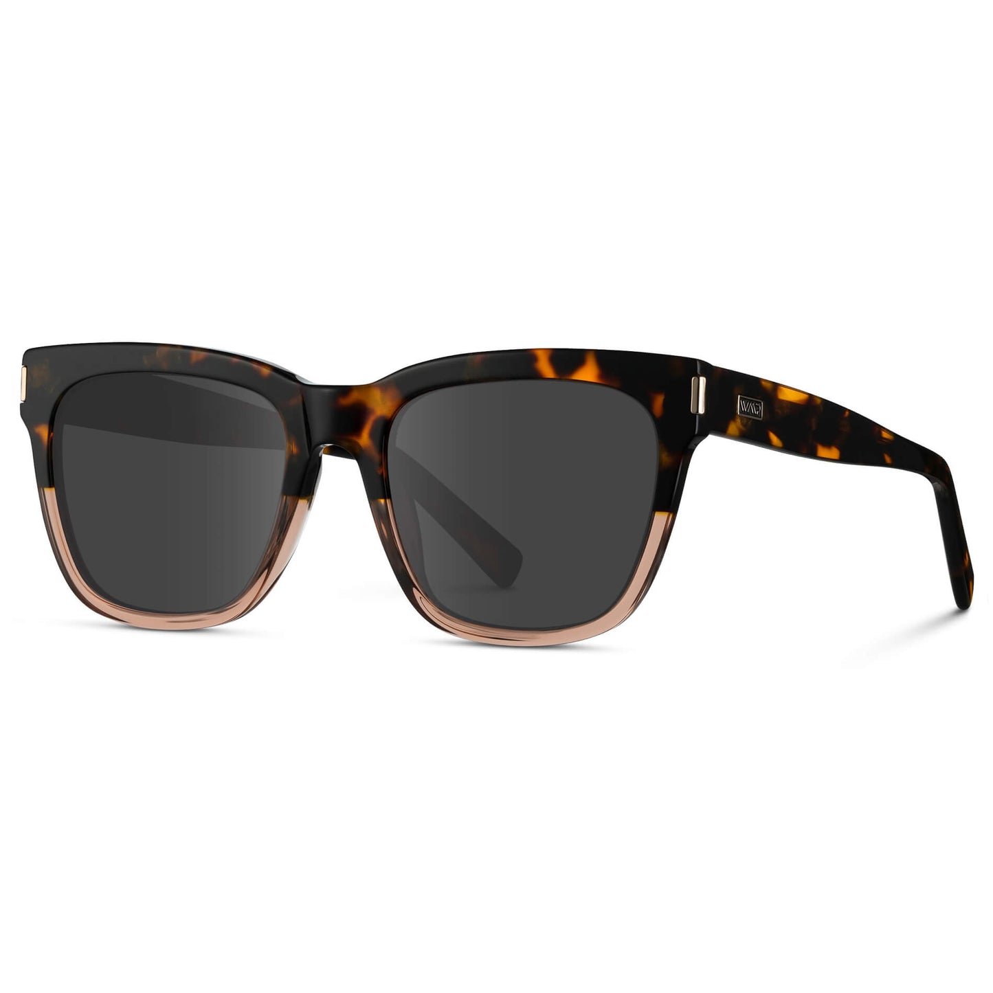 Crystal Brown Tortoise / Grey Lens || Prescription Sunglasses