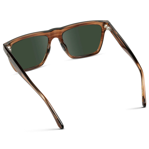 Ace | Prescription Sunglasses - Crystal Mesquite Grain / G15 Lens