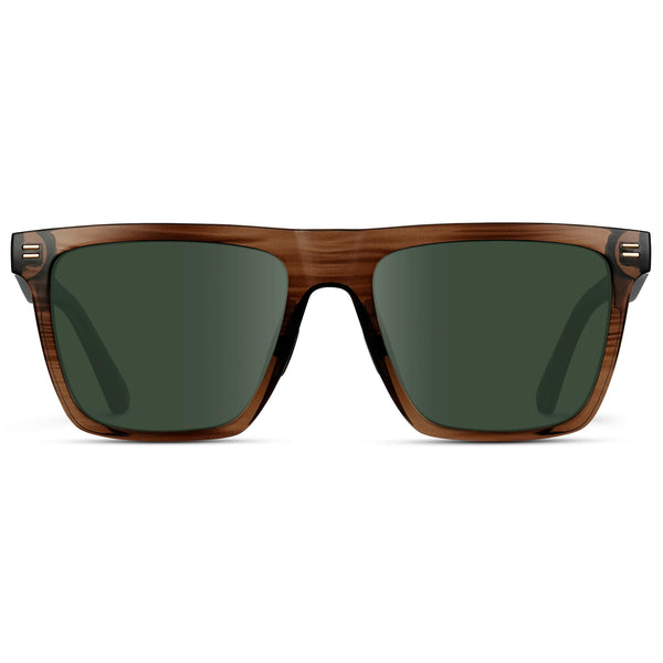 Ace | Prescription Sunglasses - Crystal Mesquite Grain / G15 Lens
