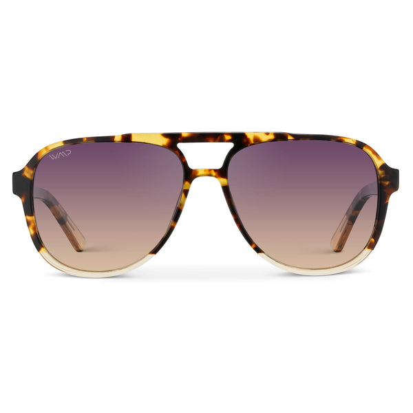 Indie | Polarized - Tortoise Clear / Gradient Sunset Lens