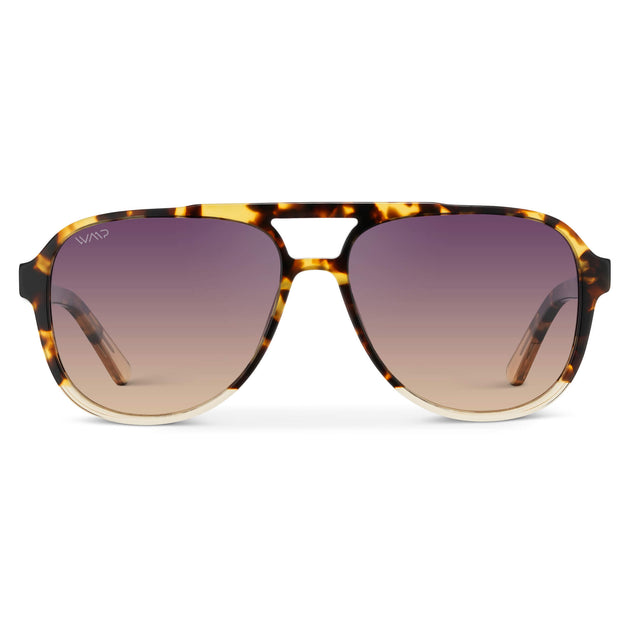 Indie | Polarized - Tortoise Clear / Gradient Sunset Lens