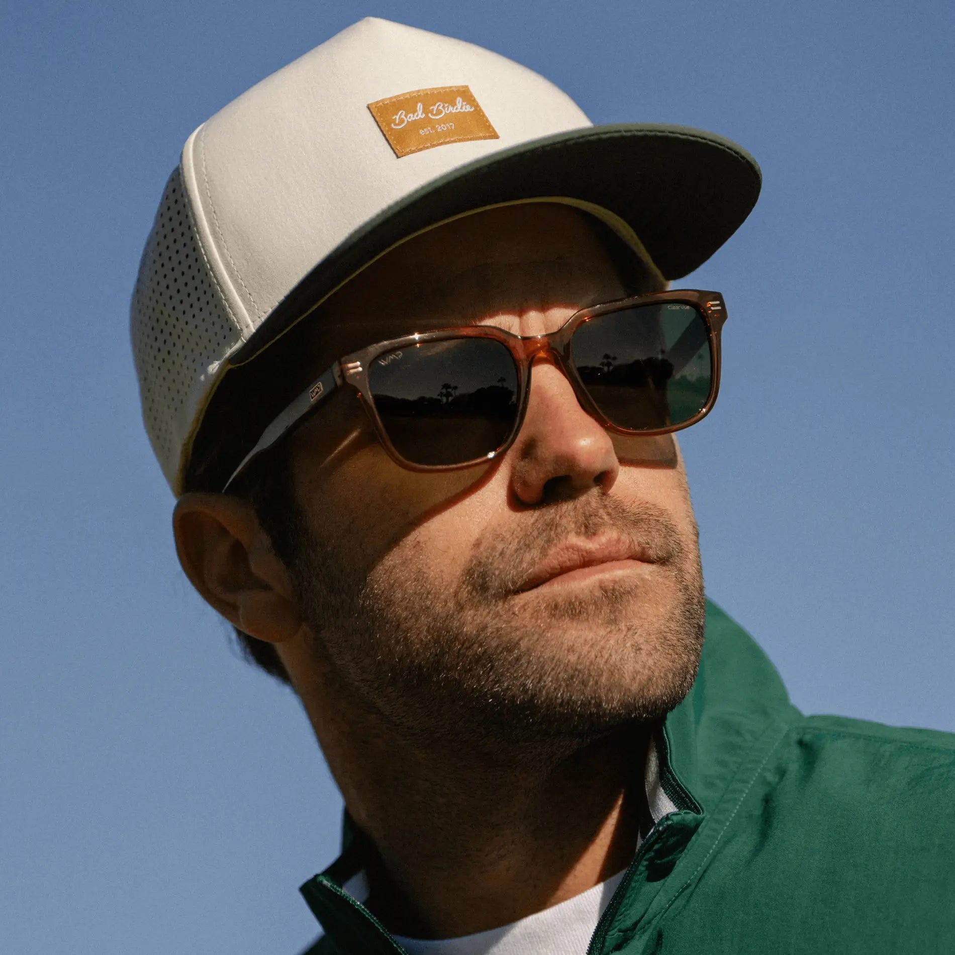 The Par Kit || Best Selling Men's Golf Styles such as Woods in Canyon Brown/Smoke Green Lens 