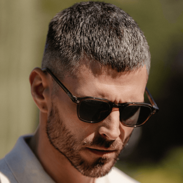 Silas | Polarized - Crystal Gunmetal / Laguna Blue Lens
