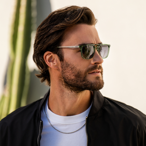 Lance | Polarized - Emerald Green / Black Gradient Lens