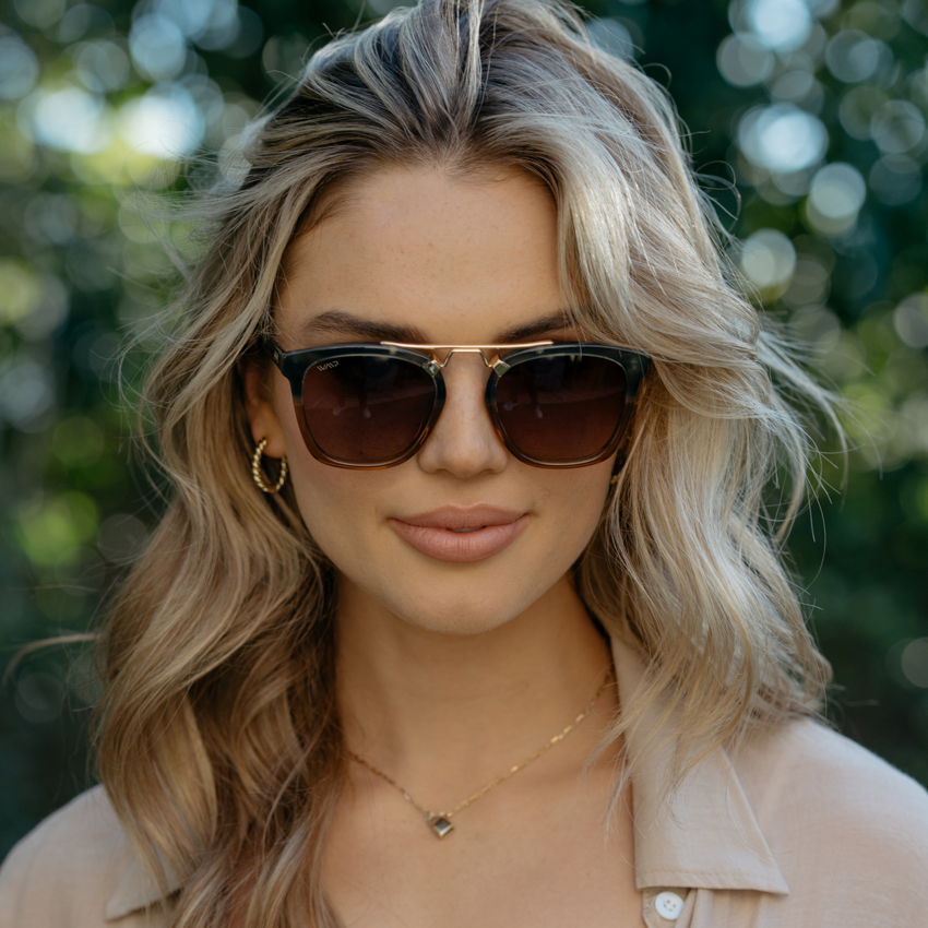 Desert Sage / Brown Gradient Lens