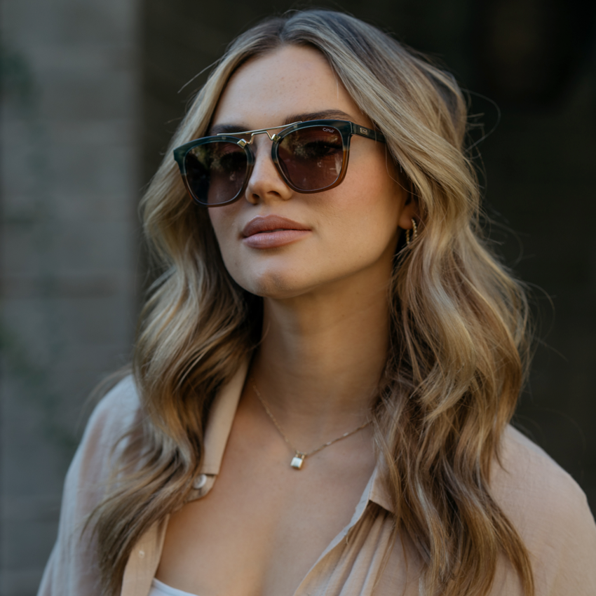 Desert Sage / Brown Gradient Lens