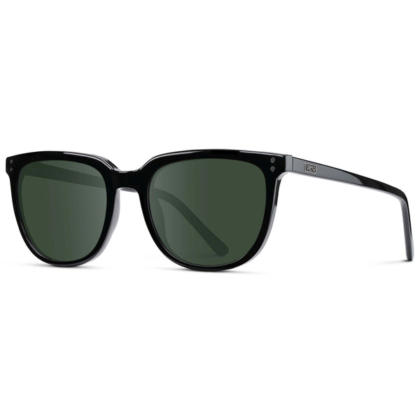 Abner | Prescription Sunglasses - Black / G15 Lens