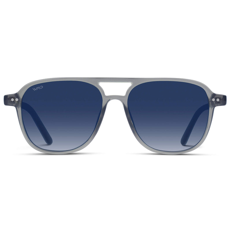Hayden | Polarized - Crystal Mist / Blue Gradient Lens