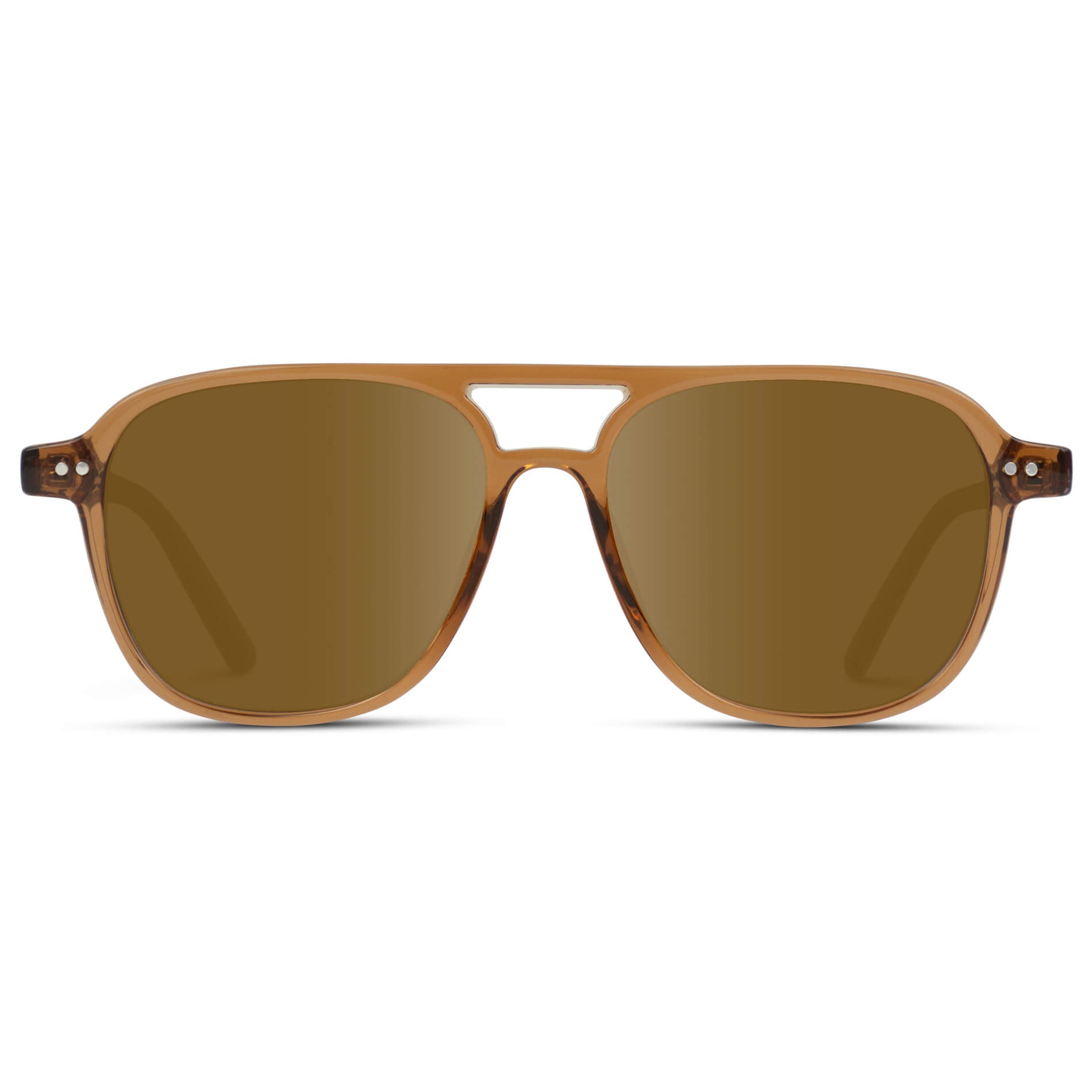 Crystal Copper / Amber || Prescription Sunglasses 