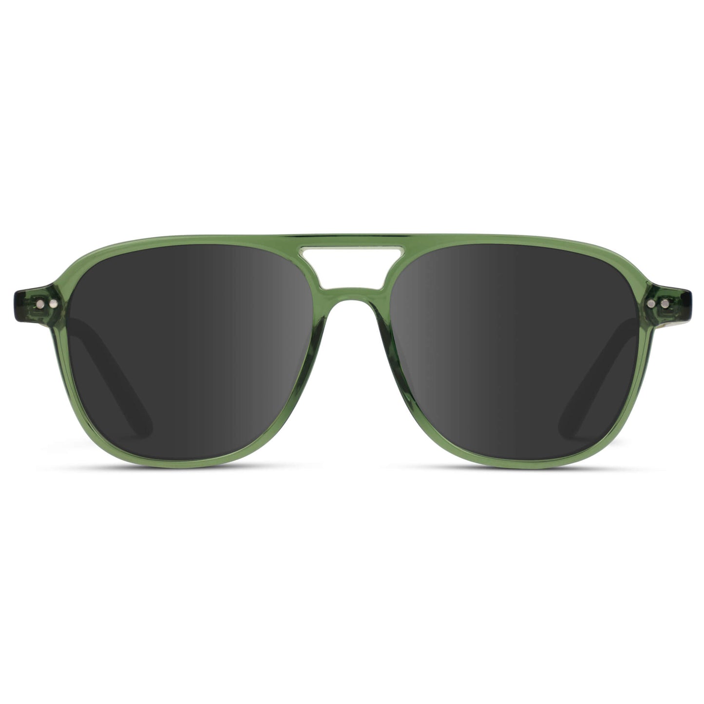 Emerald Green / Grey || Prescription Sunglasses 