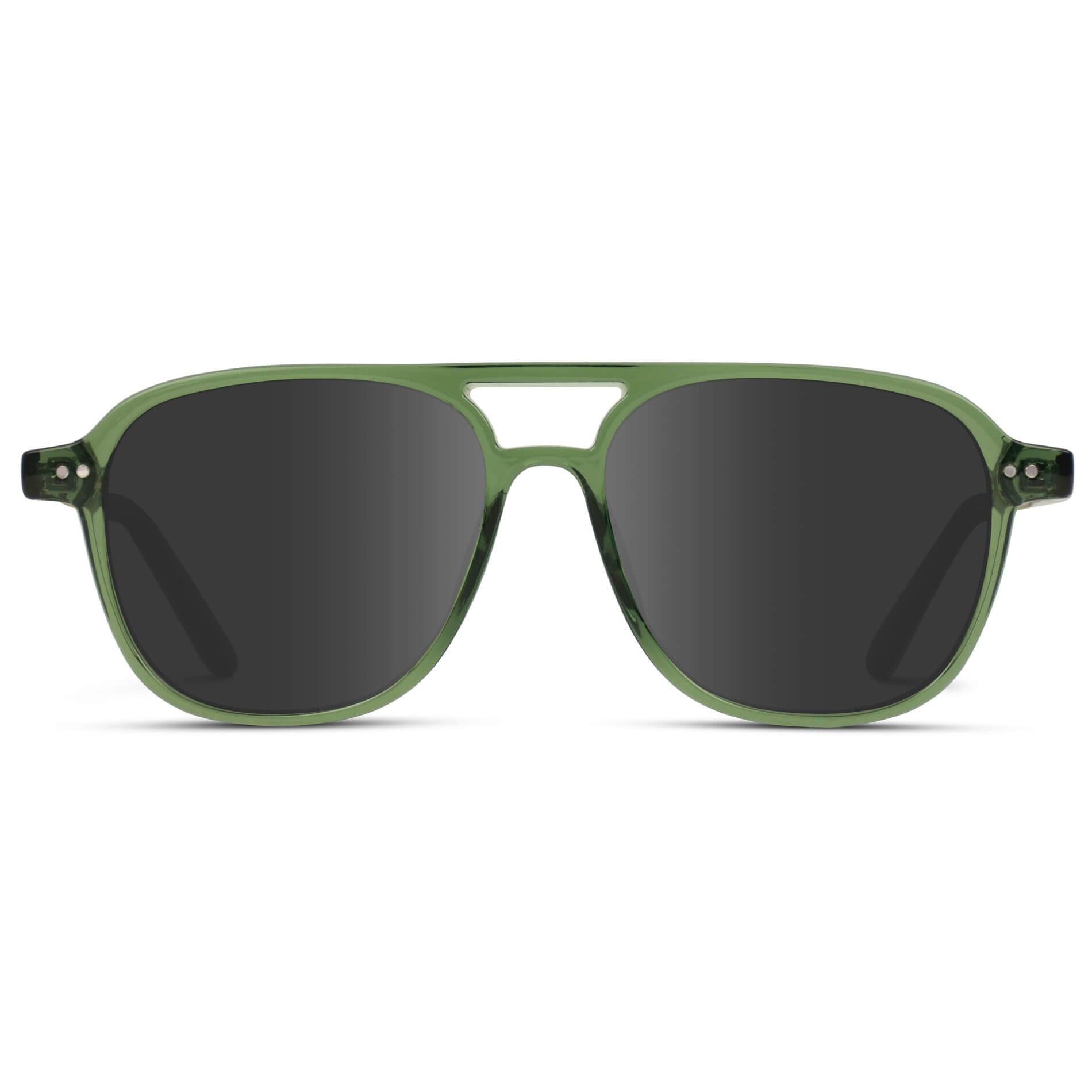 Emerald Green / Grey || Prescription Sunglasses 
