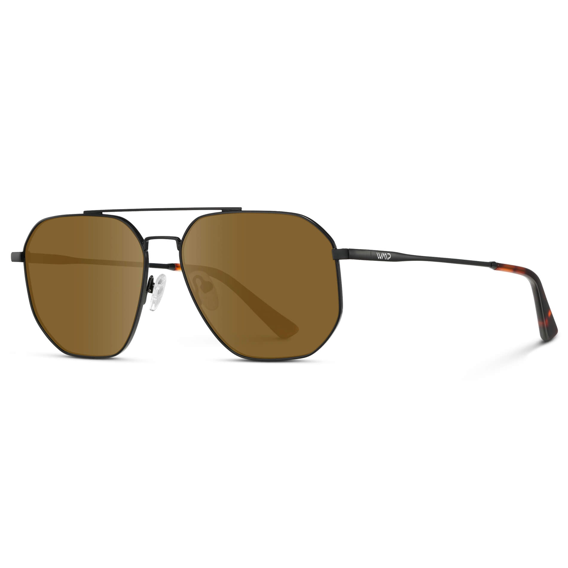 Black Carbon / Amber Lens || Prescription Sunglasses 