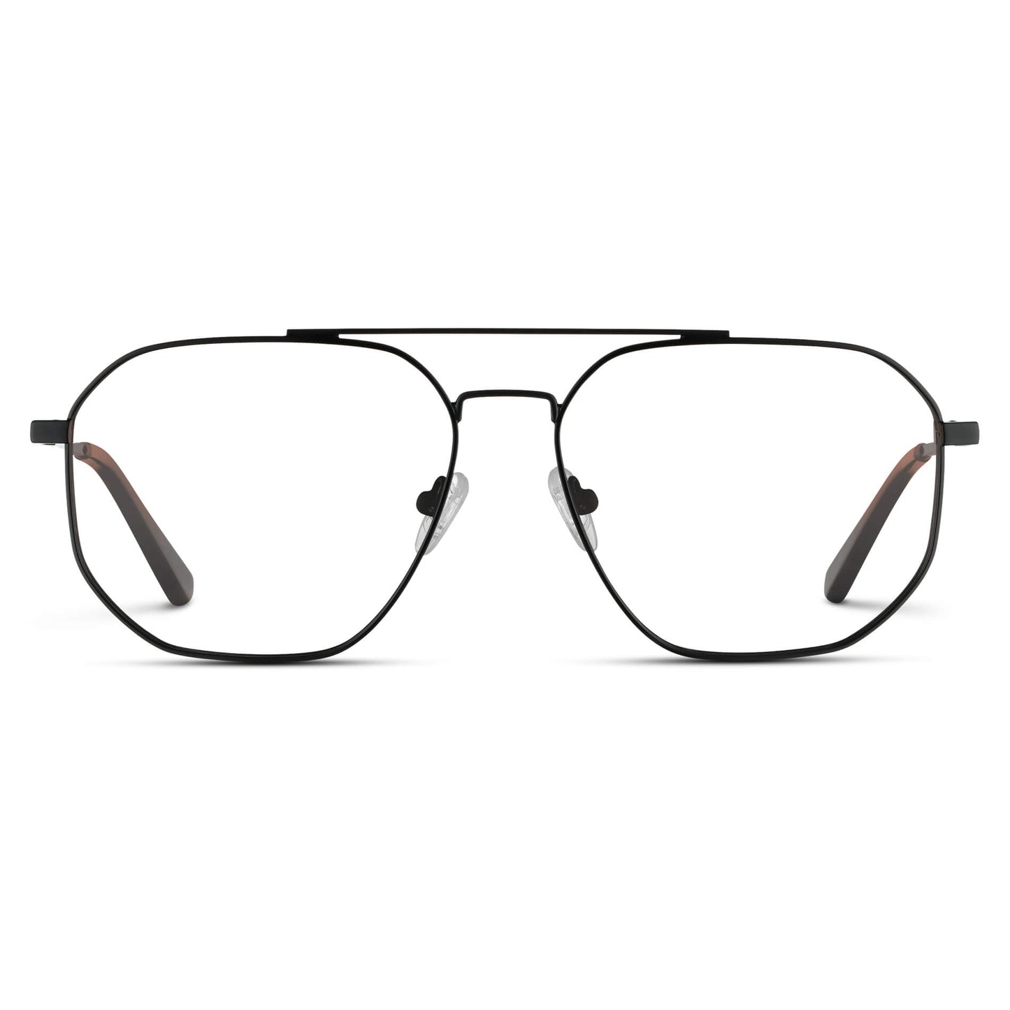 Black Carbon || Prescription Frames with Clear Lens