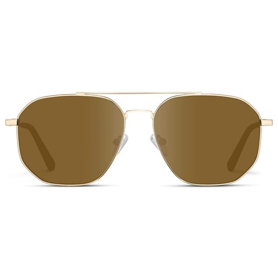Gold / Amber Lens || Prescription Sunglasses 