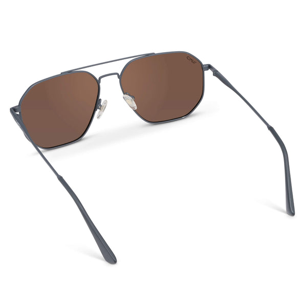 Emmett | Polarized - Matte Graphite / Brown Lens