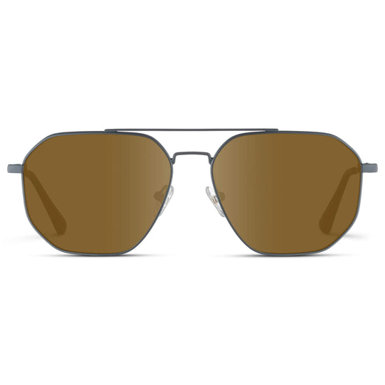 Matte Graphite / Amber Lens || Prescription Sunglasses 