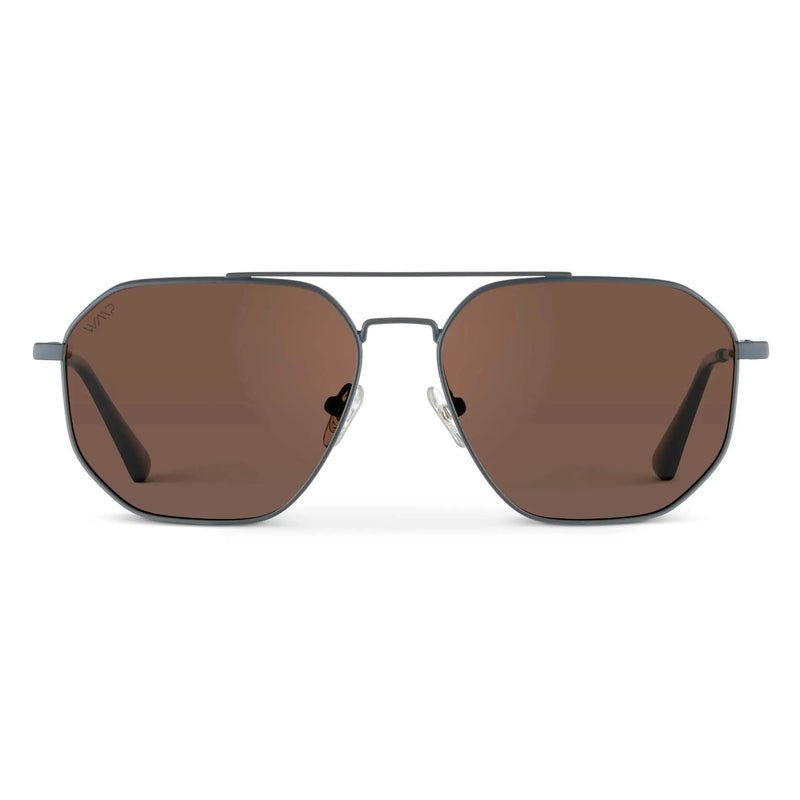 Emmett | Polarized - Matte Graphite / Brown Lens