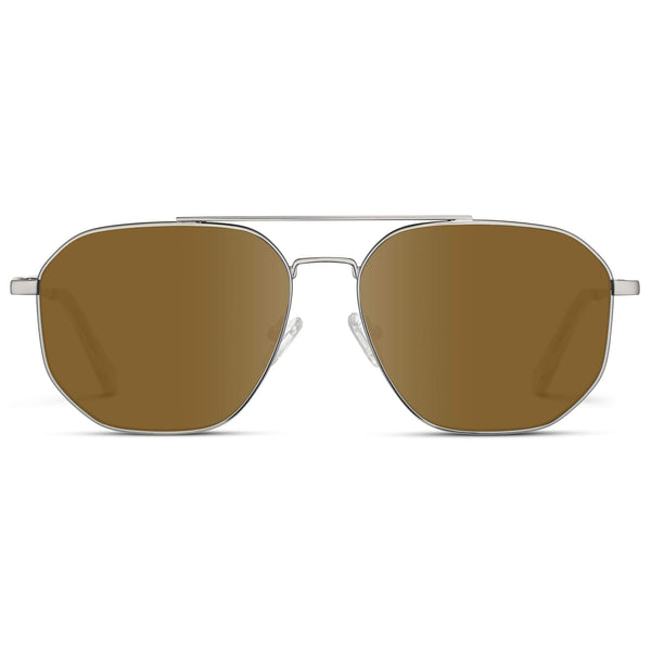 Emmett | RX - Silver / Amber Lens