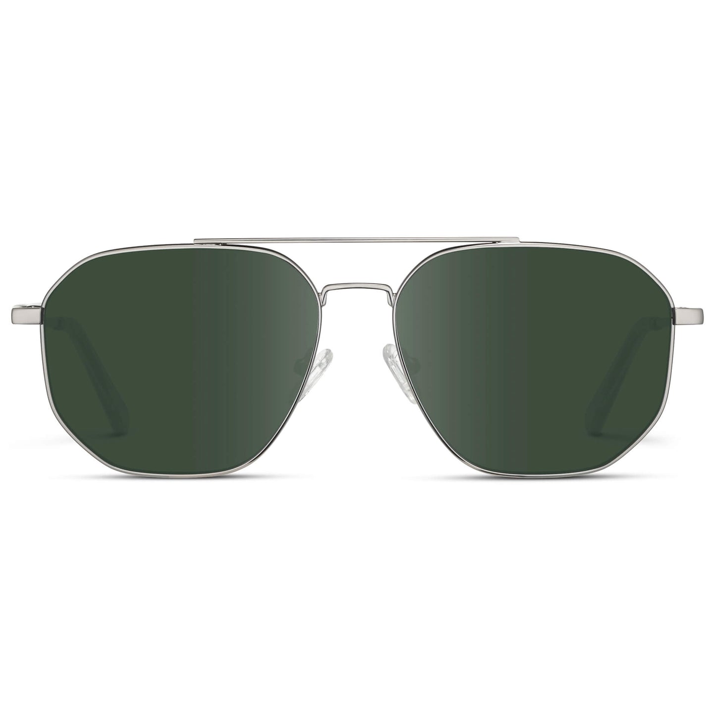 Silver / G15 Lens || Prescription Sunglasses 