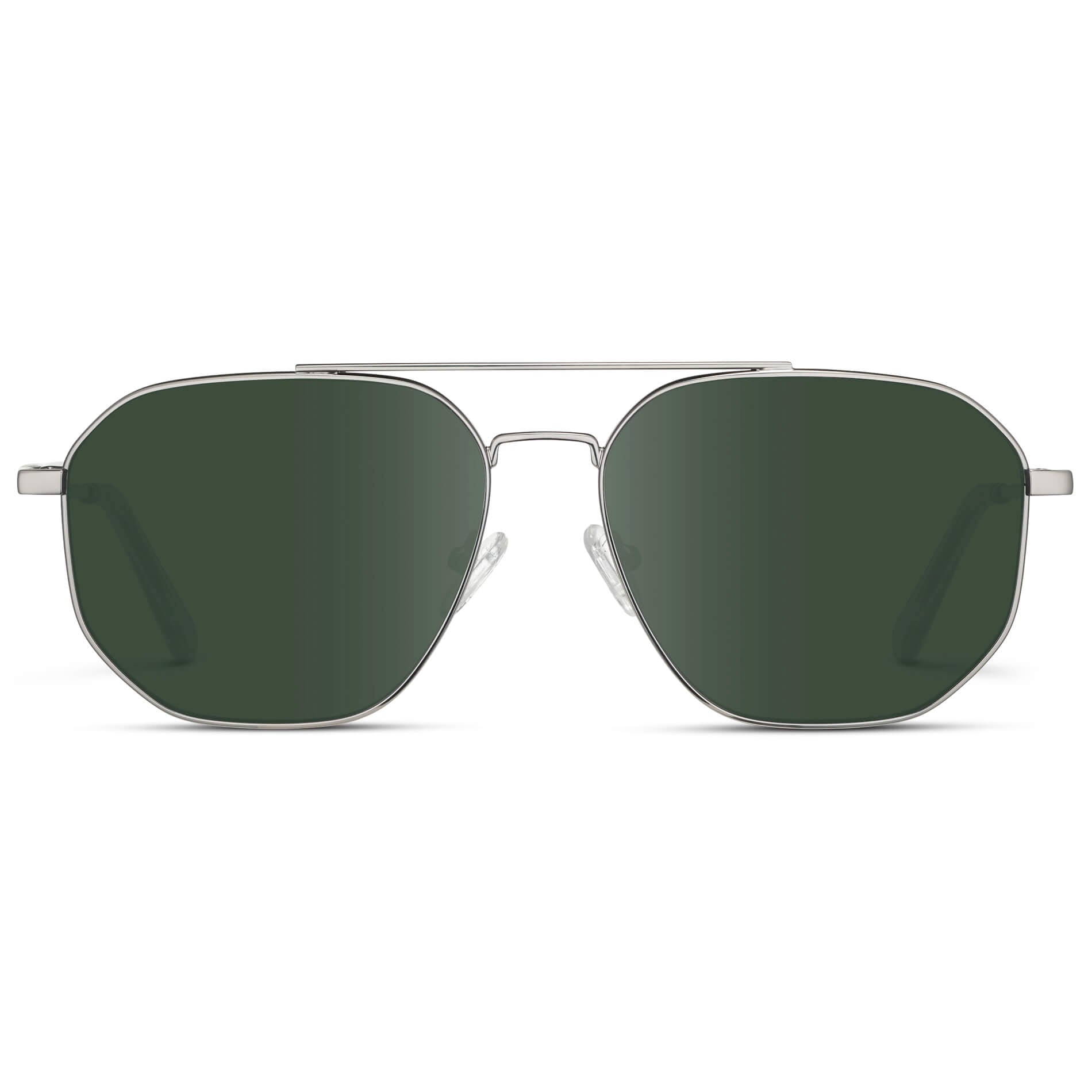 Silver / G15 Lens || Prescription Sunglasses 