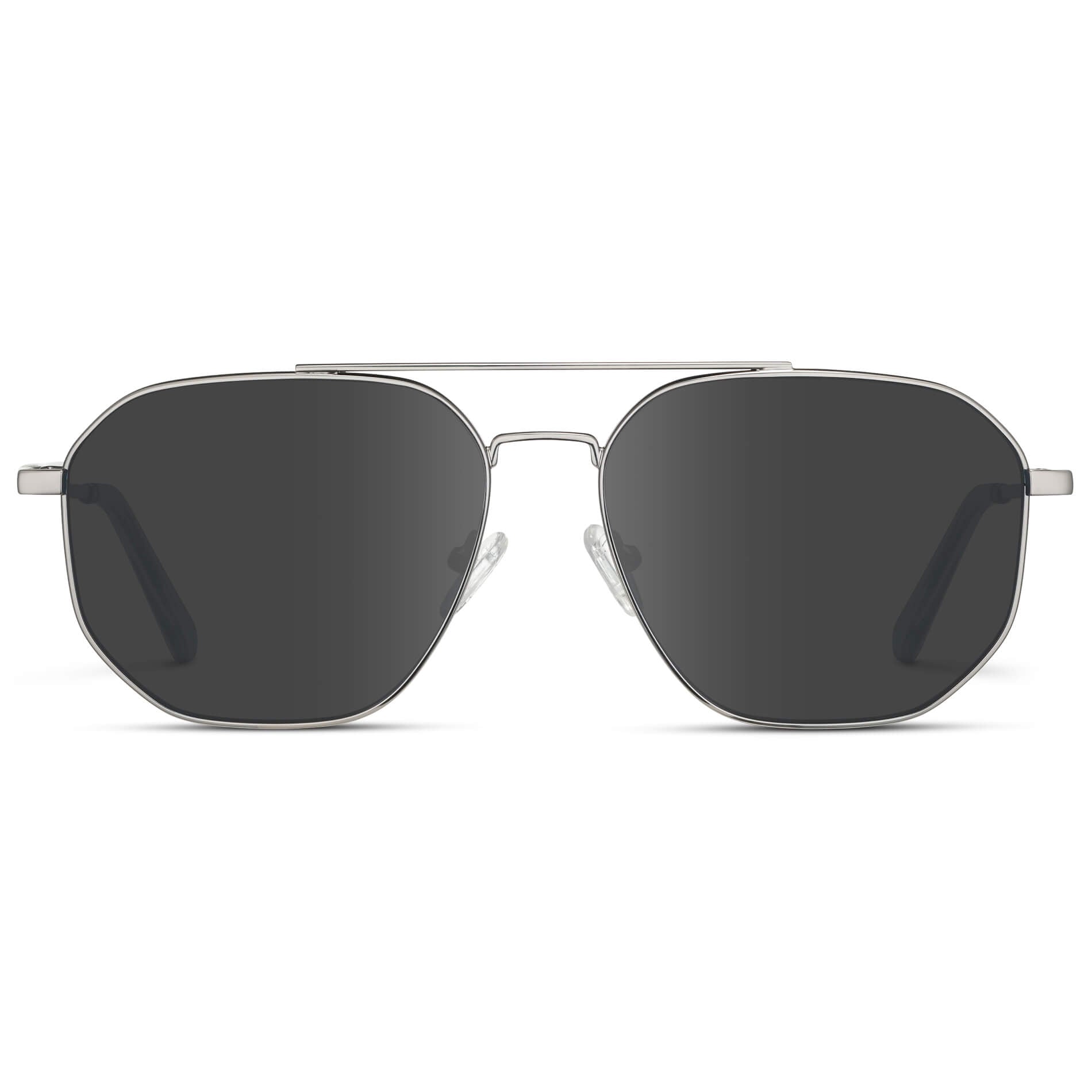 Silver / Grey Lens || Prescription Sunglasses 