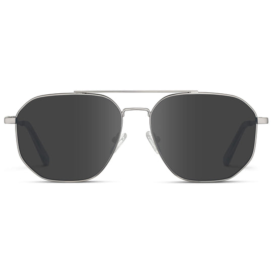 Silver / Grey Lens || Prescription Sunglasses 
