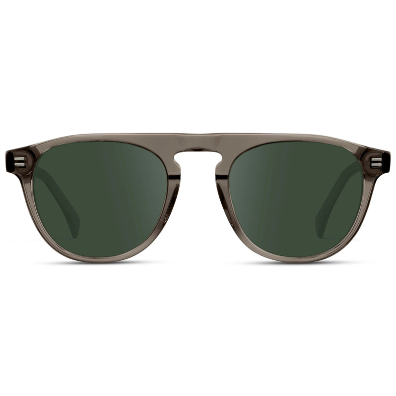 Axel | Prescription Sunglasses - Crystal Gunmetal / G15