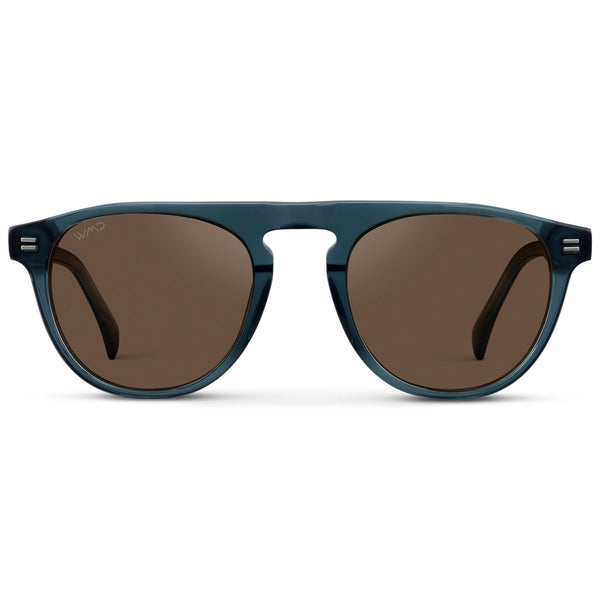Axel | Polarized - Crystal Steel Blue / Brown Lens