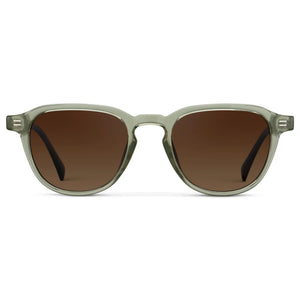 Baker | Polarized - Palm Green / Brown Gold Gradient Lens