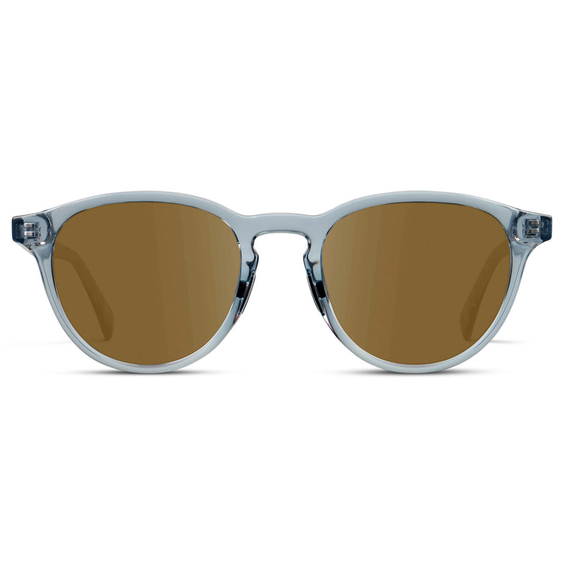 Birdie | Prescription Sunglasses - Denim Blue / Amber
