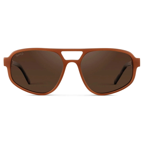 Brooklyn | Polarized - Milky Rust Tortoise / Brown Lens
