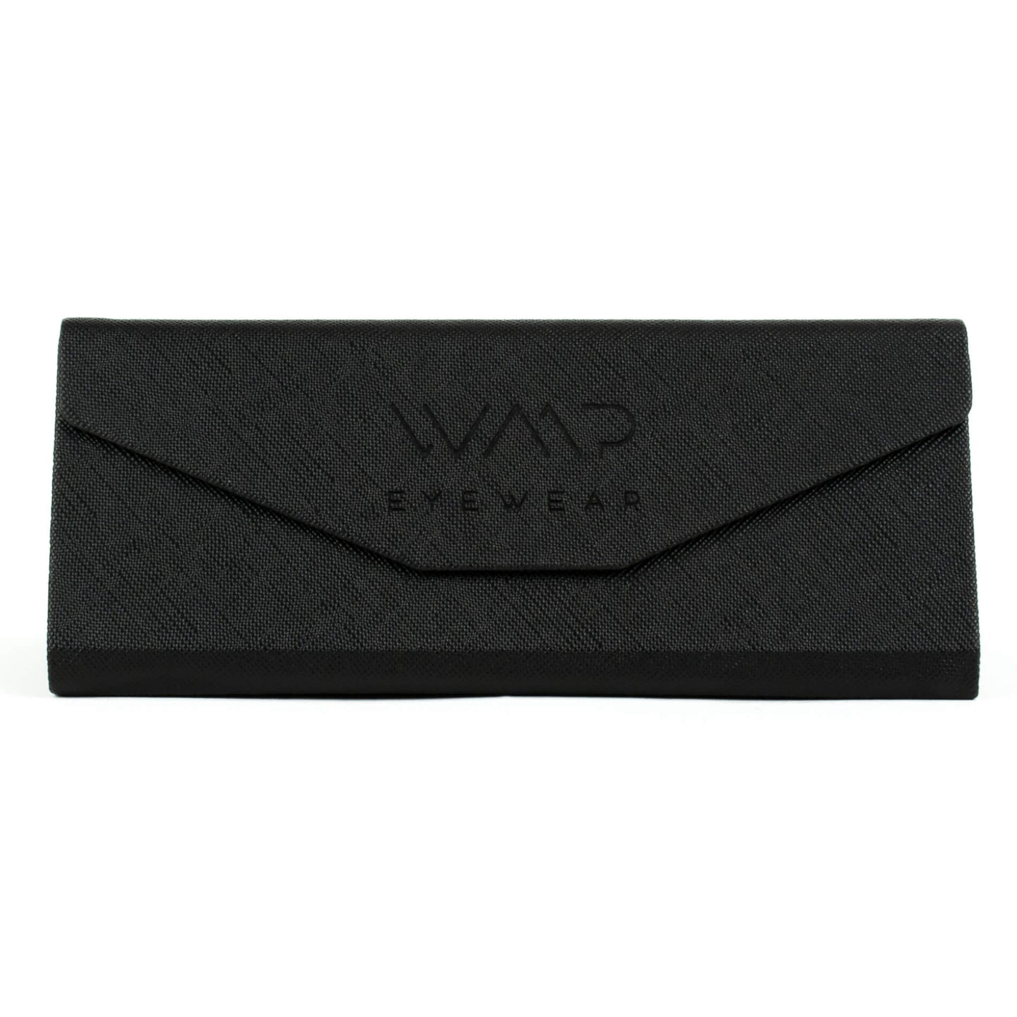 Black || Black Foldable Magnetic Sunglasses Case to Protect Eyewear