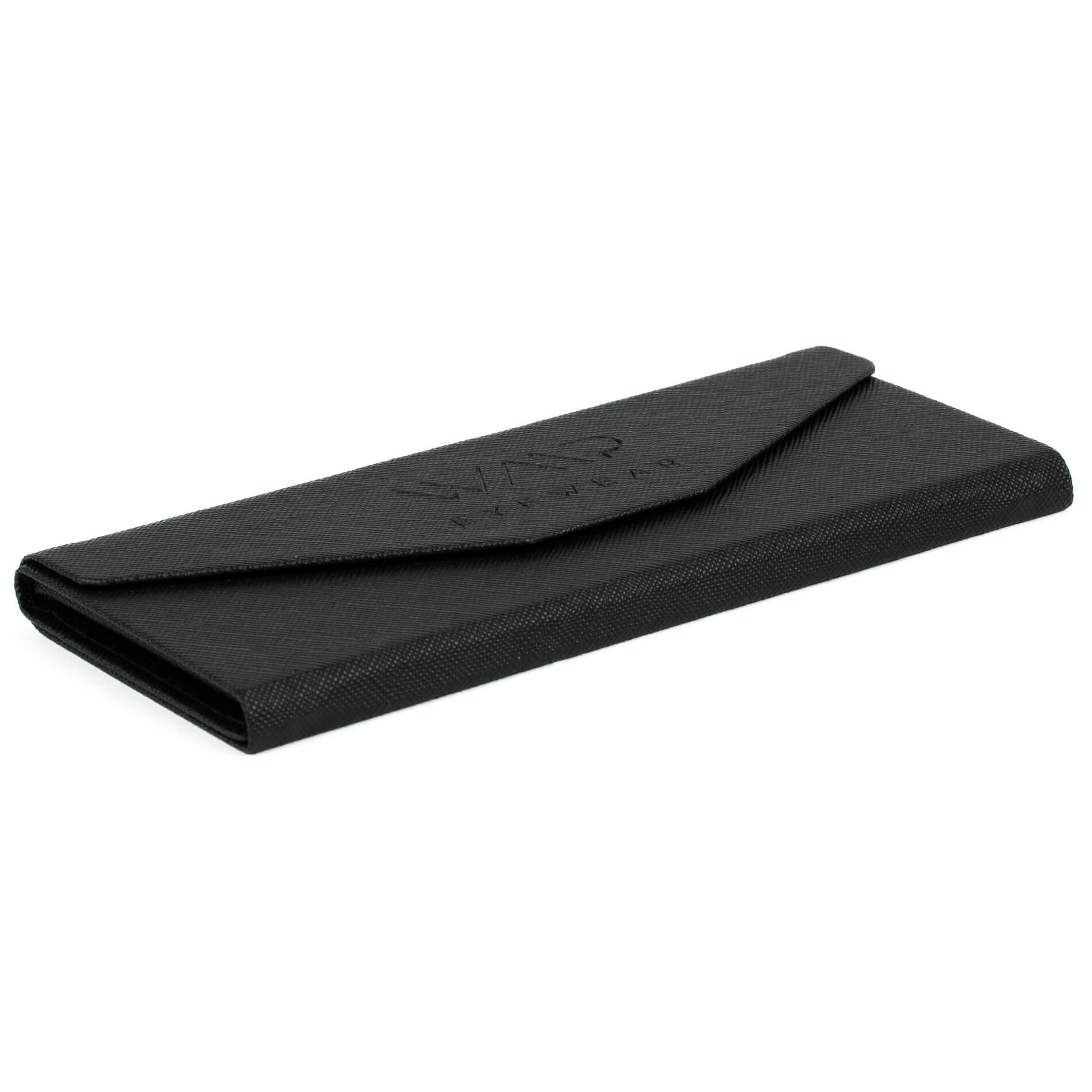 Black || Black Foldable Magnetic Sunglasses Case to Protect Eyewear