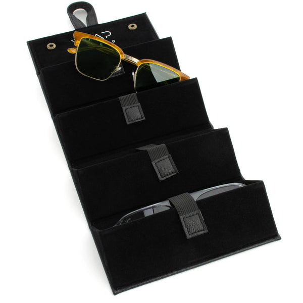 4 Piece Travel Case - Black