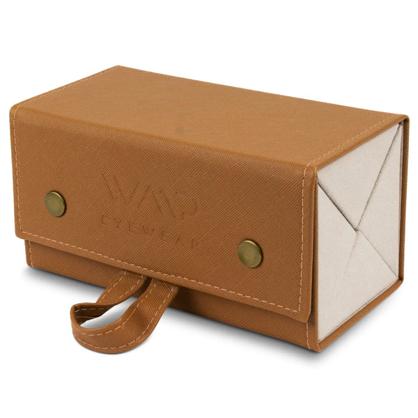 4 Piece Travel Case - Light Brown