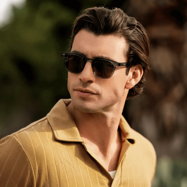 Clark | RX - Crystal Stone Blue / Amber Lens