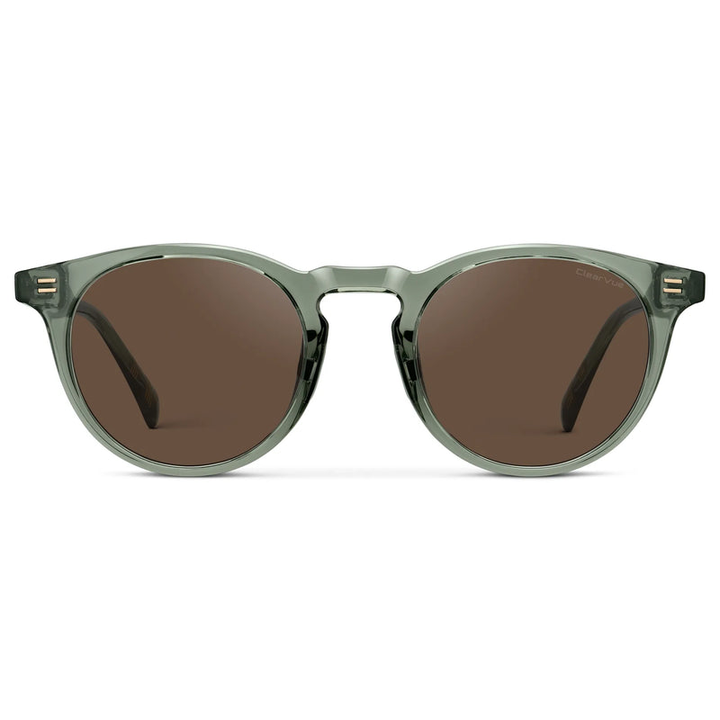 Caddie | Polarized - Agave Green / Brown Lens