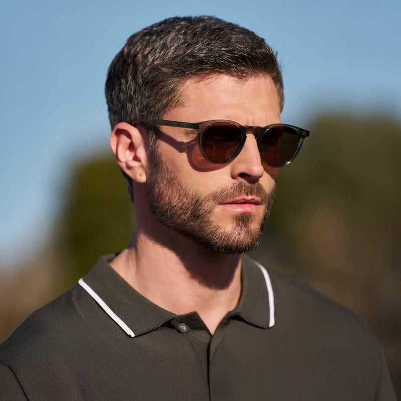Caddie | Polarized - Agave Green / Brown Lens