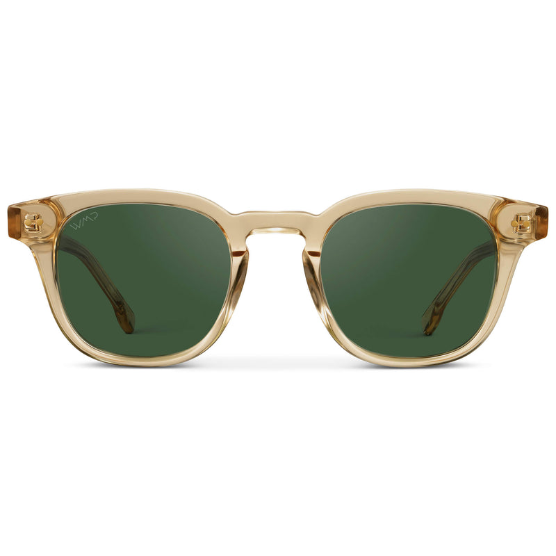 Clark | Polarized - Crystal Champagne / Smoke Green Lens