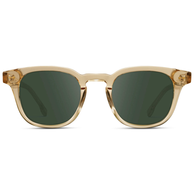 Clark | Prescription Sunglasses - Crystal Champagne / G15 Lens