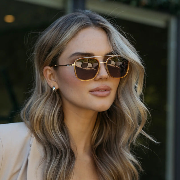 Gia Aviator Sunglasses