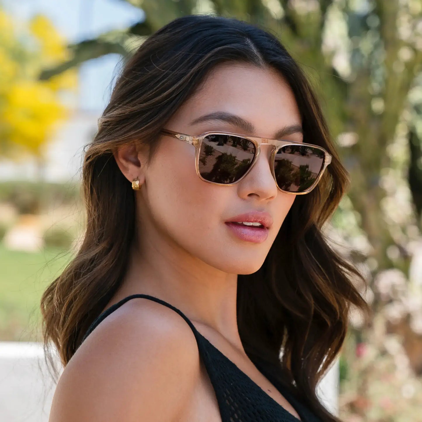 Tate and Emerson || Sunglasses Gift Kit for Women with Best Selling styles Emerson in Light Crystal Brown