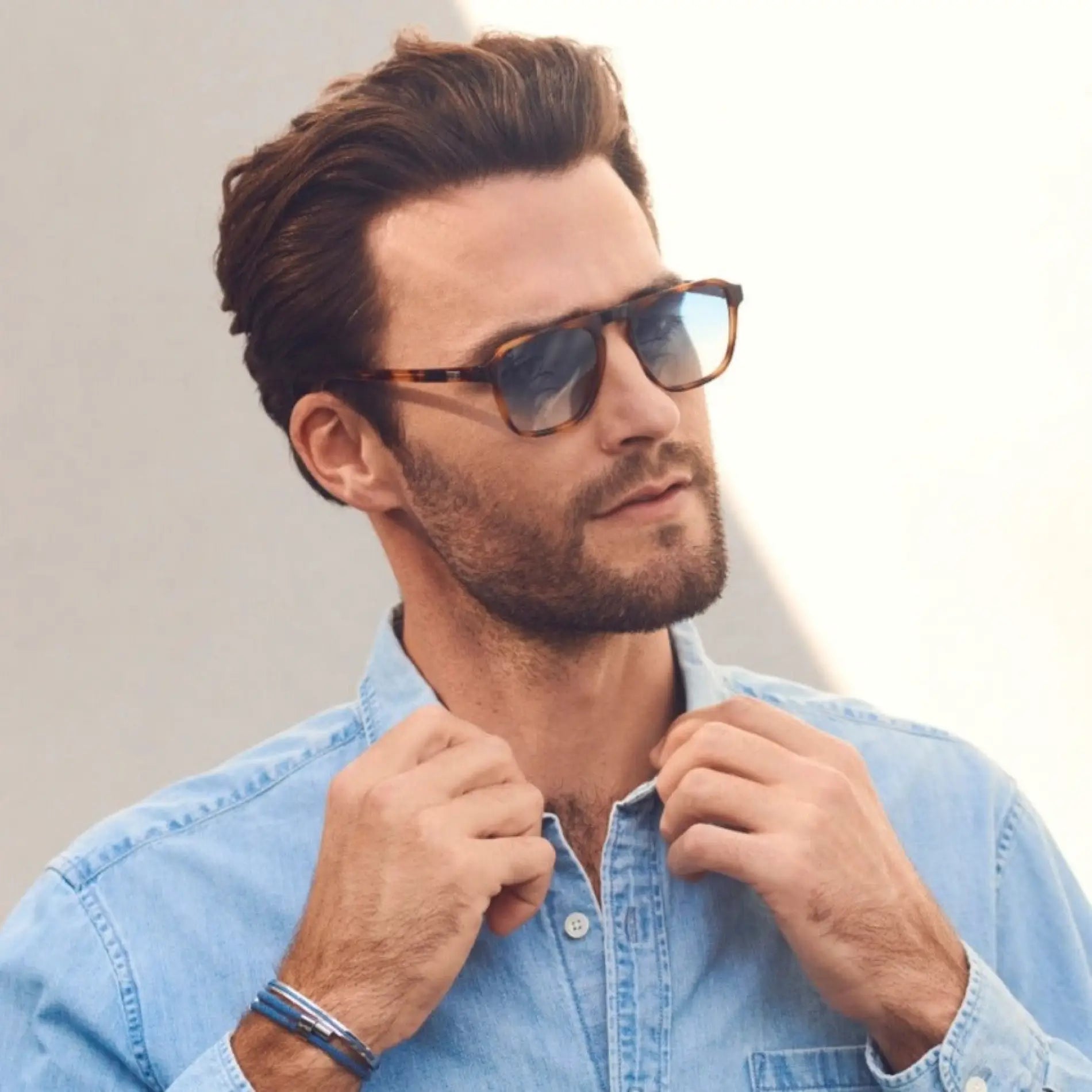 Black Case || Upgrade your style with our Sunglass Kit, including three best-selling styles housed in a premium leather case, gift-ready and perfect for any occasion.